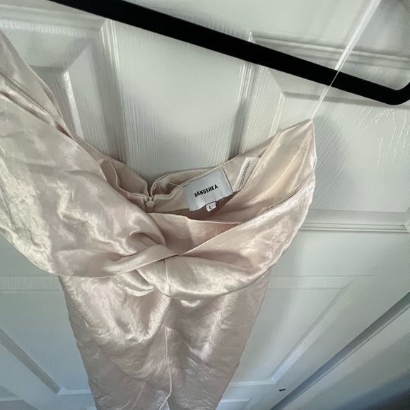 Nanushka midi skirt in ivory - Picture 3 of 7